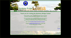 Desktop Screenshot of montereybridgeclub.com